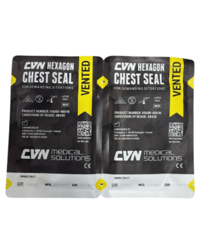 CVN Hexagon Chest Seal Twin-Pack