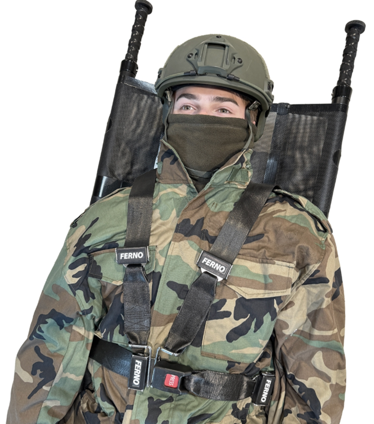 STANAG 2040 Quad/Four Fold NATO Stretcher, 4-point restraints | CVN ...